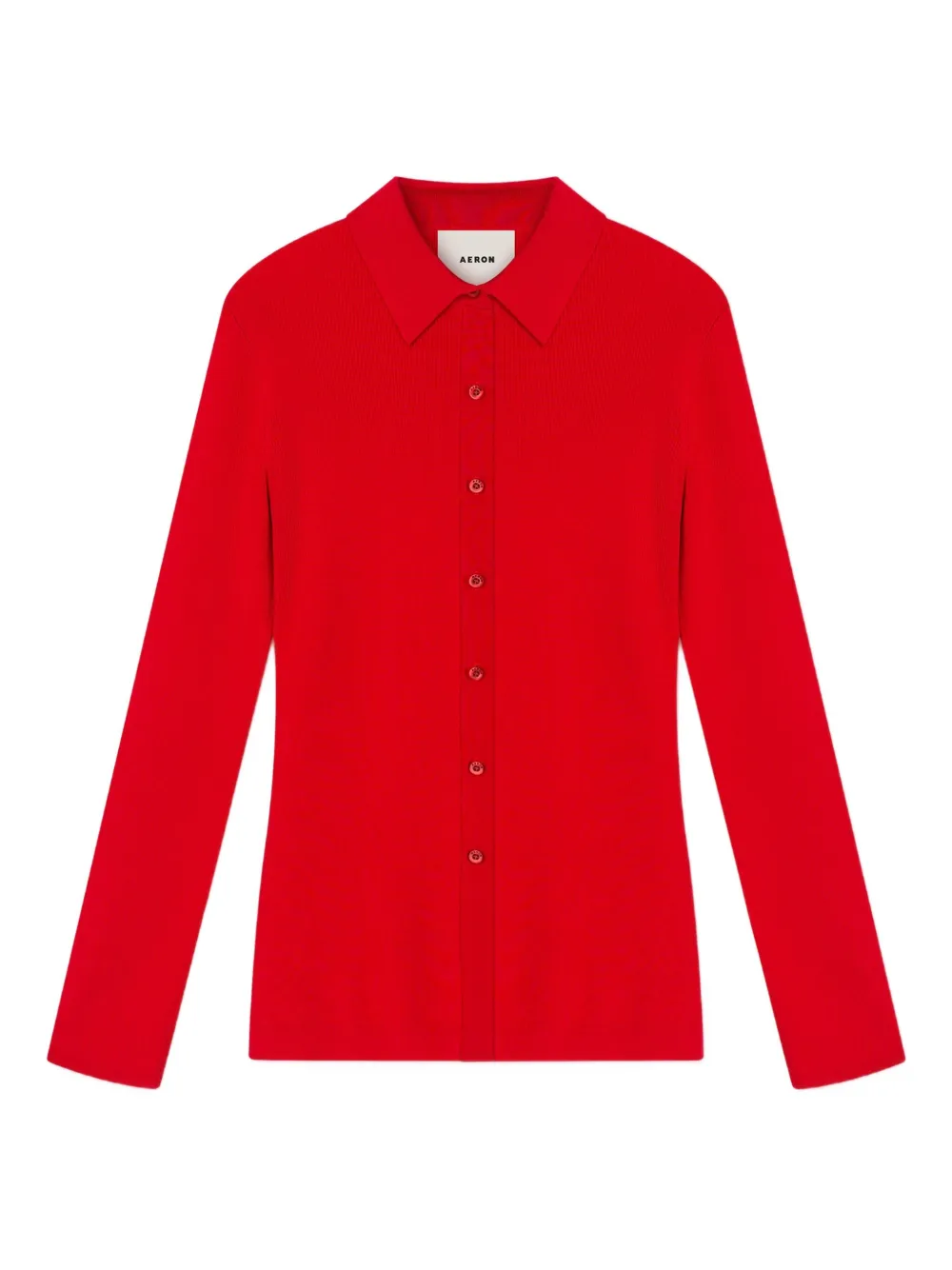 AERON Blouse met lint Rood