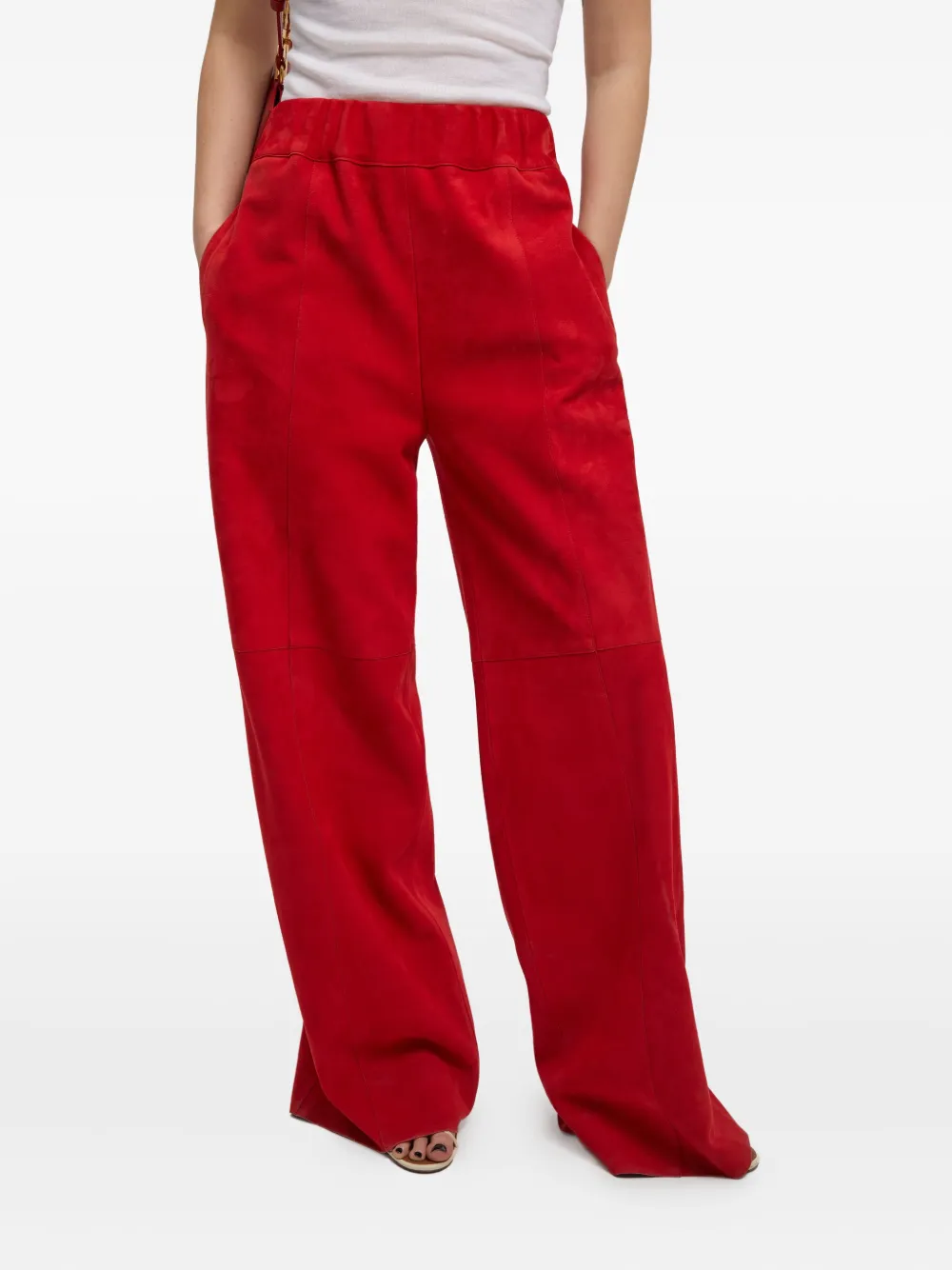 AERON Wharf broek Rood