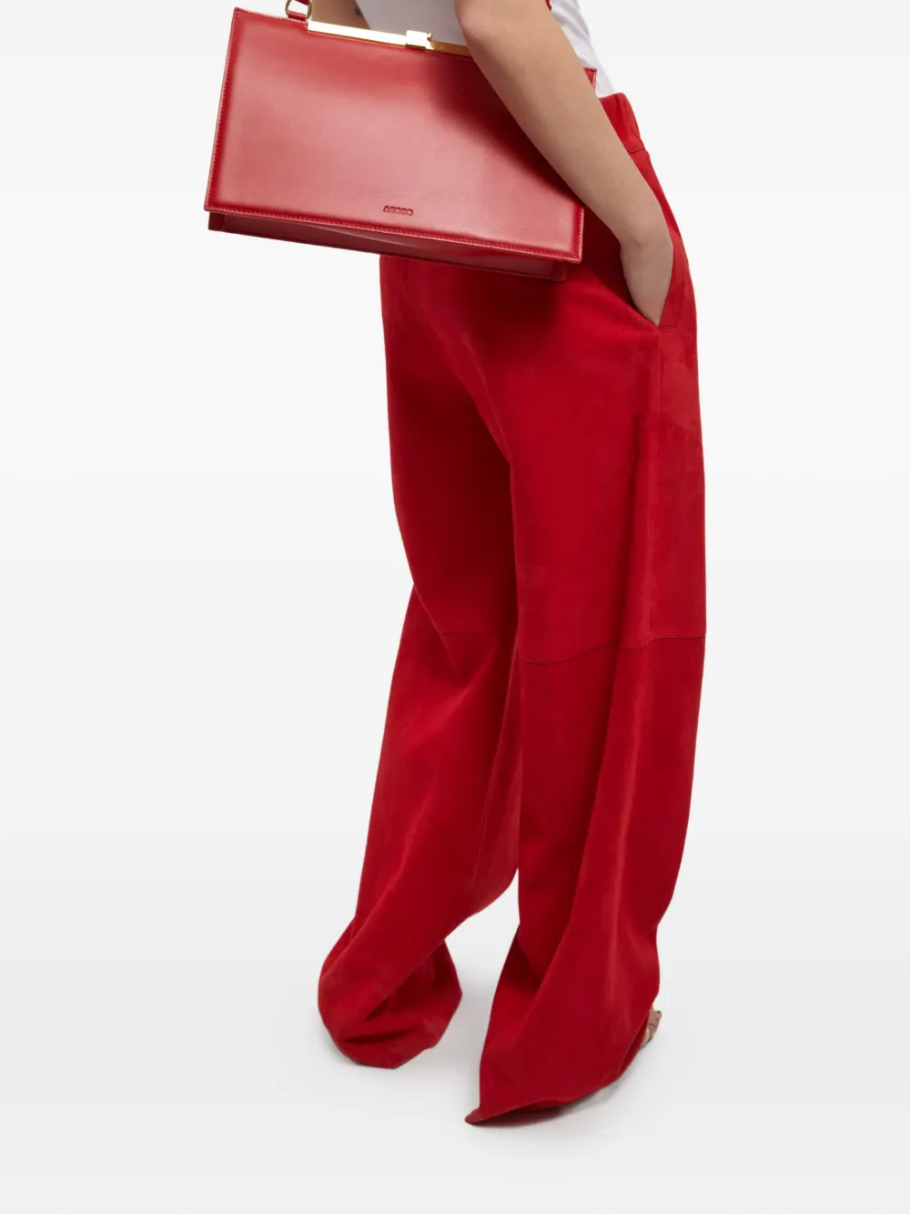 AERON Wharf broek Rood