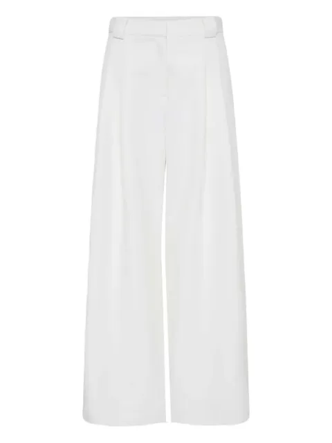 St. Agni pantalones anchos con pinzas