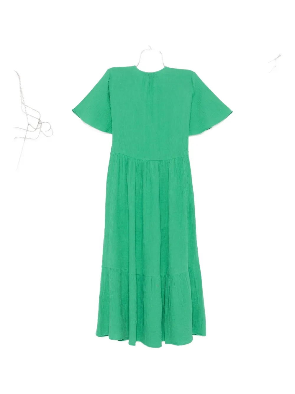 Ba&Sh Midi-jurk met veters Groen