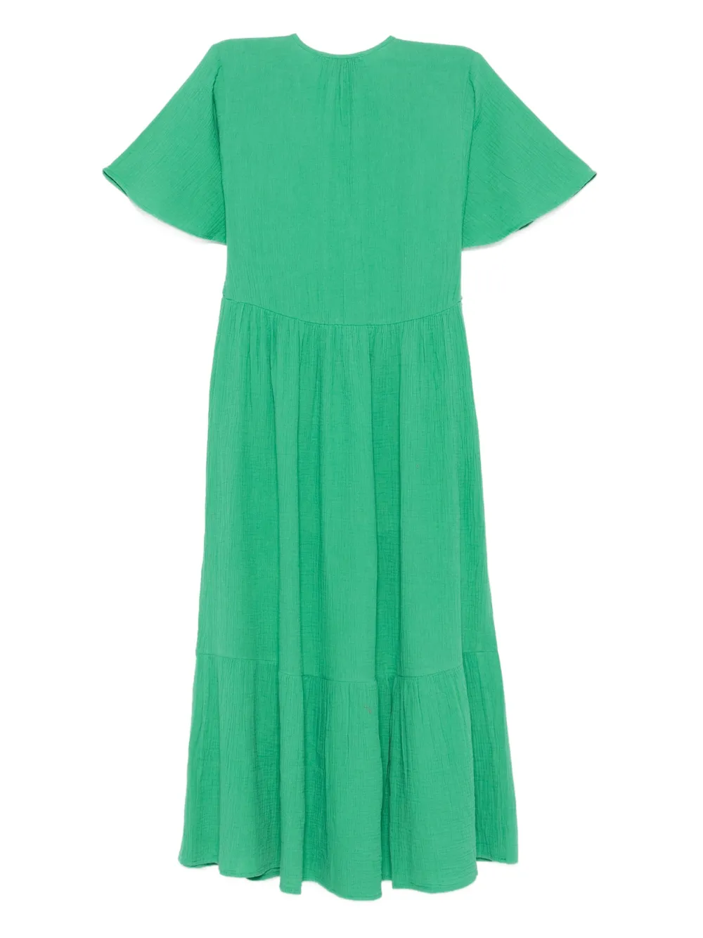Ba&Sh Midi-jurk met veters - Groen