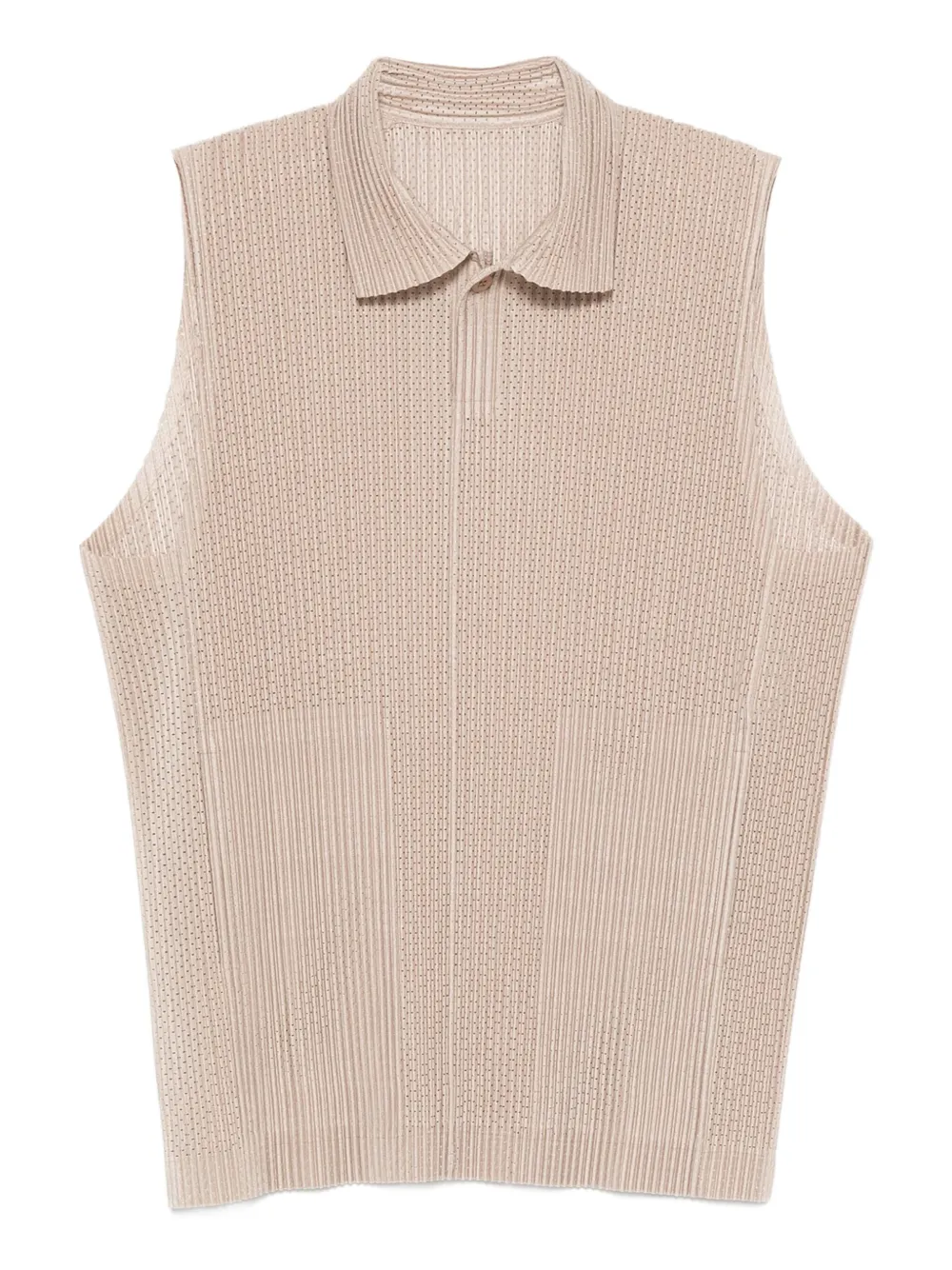 Homme Plissé Issey Miyake プリーツ トップ - ニュートラル Homme Plissé Issey Miyake プリーツ トップ - ニュートラル