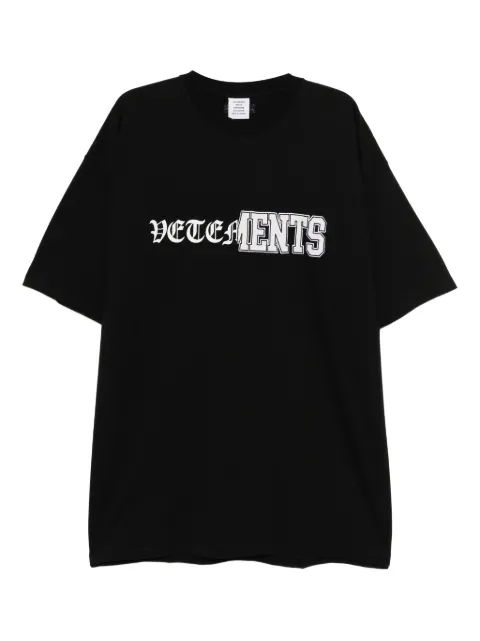 VETEMENTS playera estampada