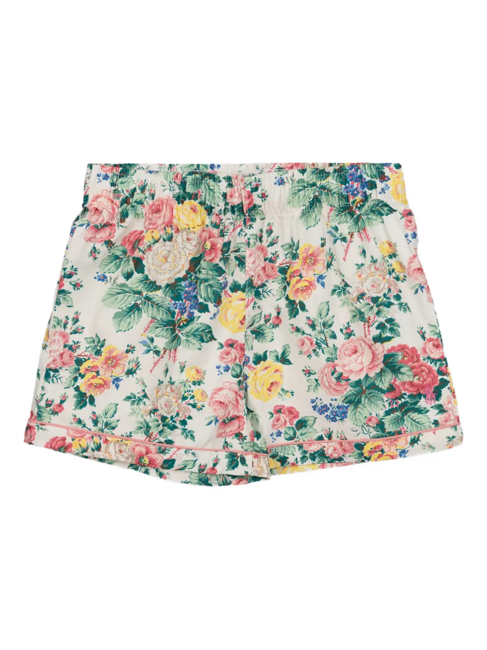 POLO RALPH LAUREN KIDS Pyjama met bloemenprint Wit