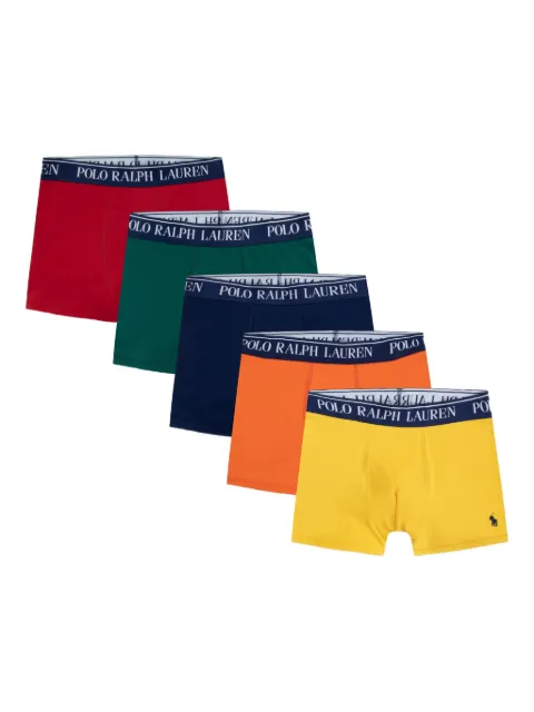 POLO RALPH LAUREN KIDS cotton boxer (pack of five)