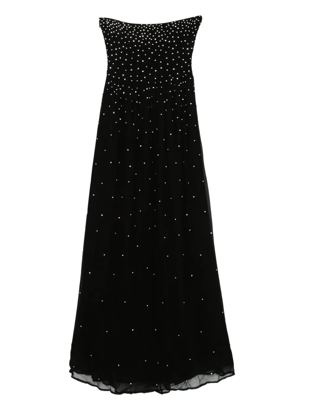 Ba&Sh Laura maxi-jurk met kralen - Zwart