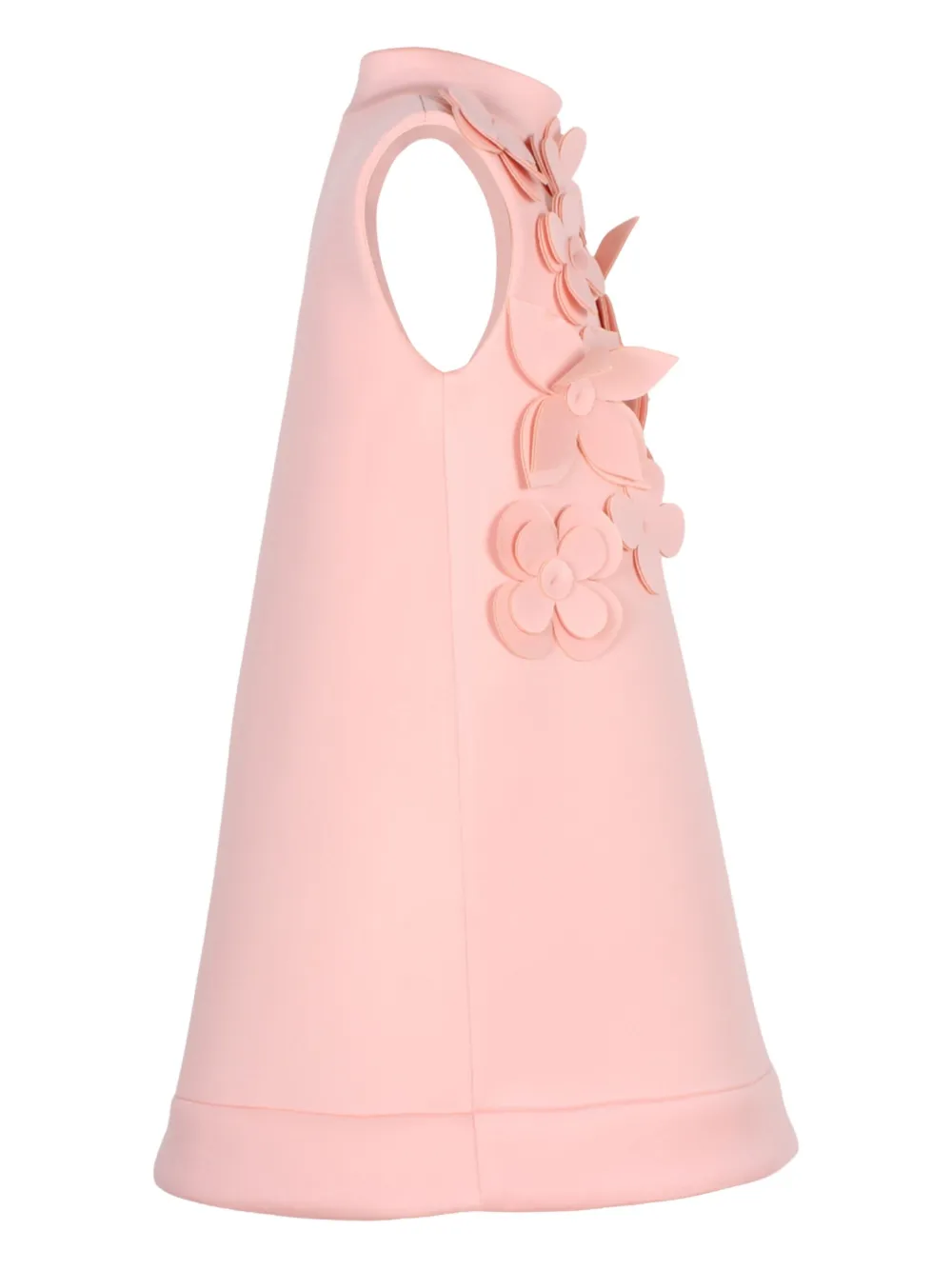 JESSIE AND JAMES KIDS Jurk met hoge hals verfraaid met bloemen Roze