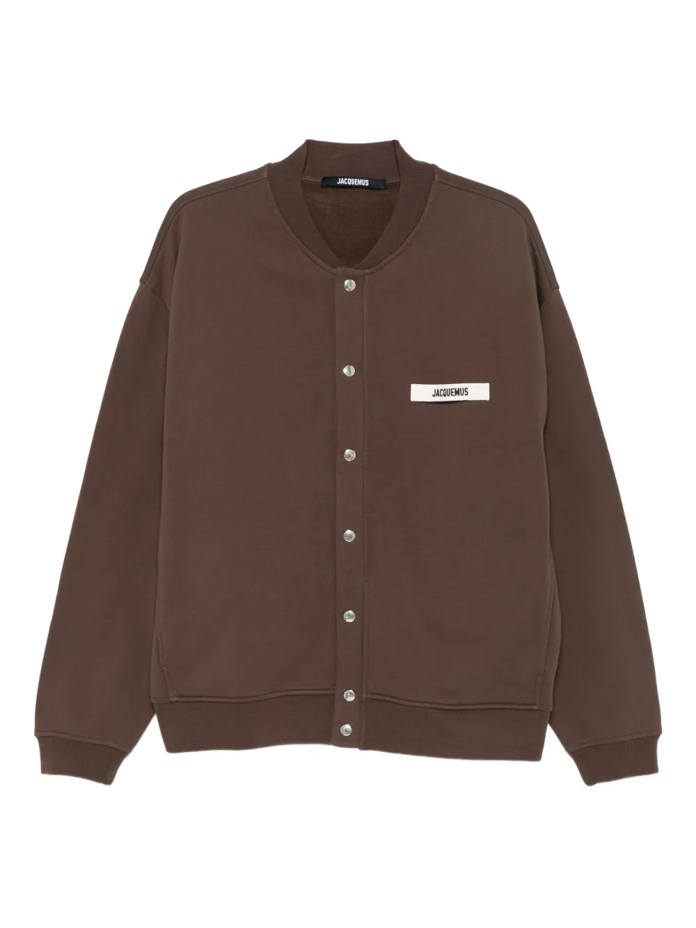 Jacquemus The Gros Grain vest met drukknopen Bruin