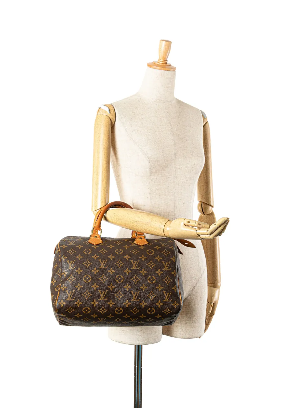 Louis Vuitton Pre-Owned 2001 Monogram Speedy 30 boston bag | Pre-Owned | Image 2