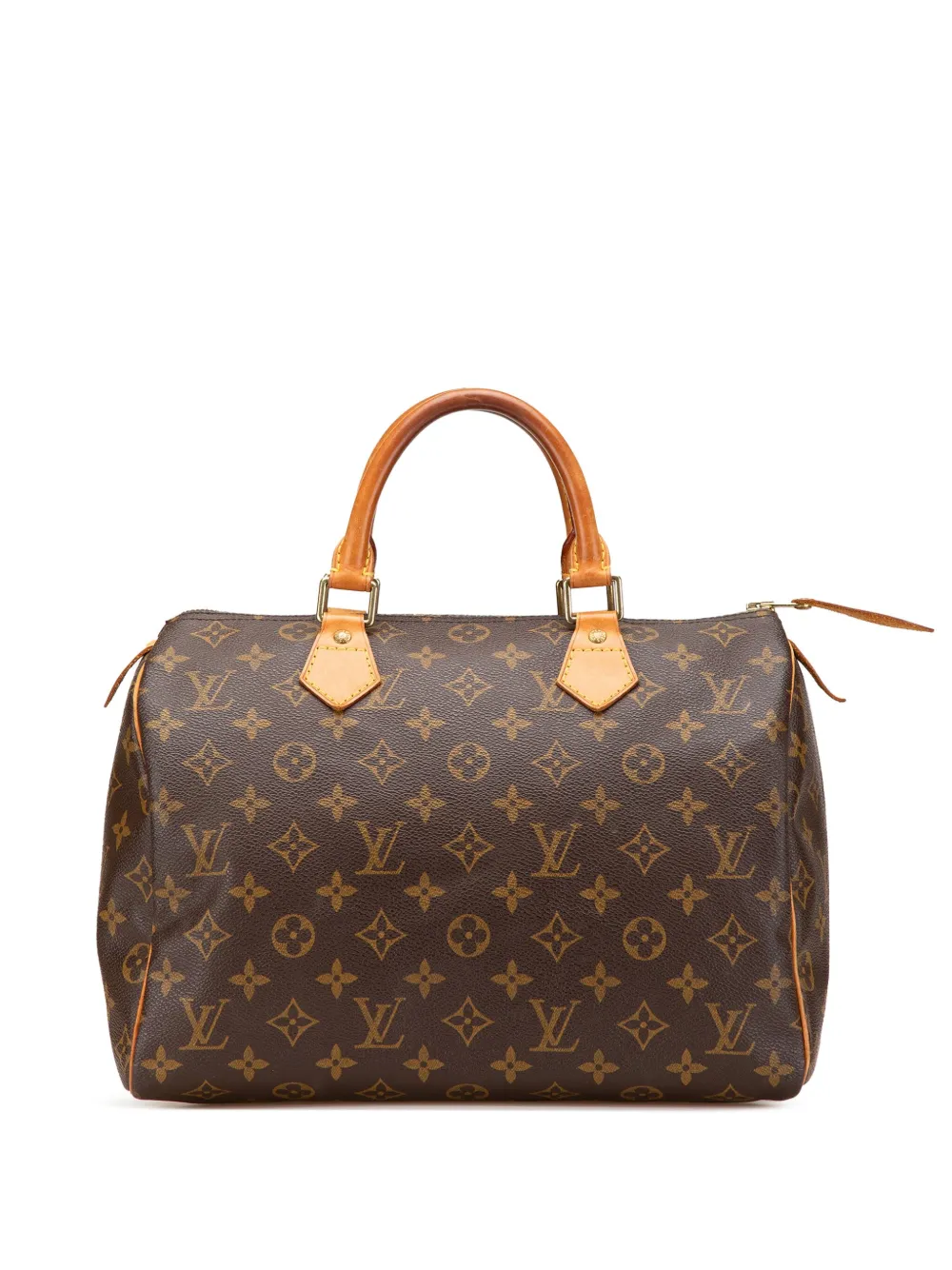 Louis Vuitton Pre-Owned 2001 モノグラム スピーディ 30 ボストンバッグ - ブラウン Louis Vuitton Pre-Owned 2001 モノグラム スピーディ 30 ボストンバッグ - ブラウン