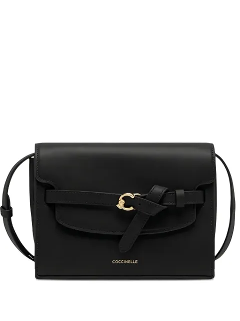 Coccinelle knot-detail leather shoulder bag