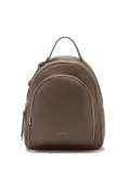 Coccinelle double-zip backpack - Brown