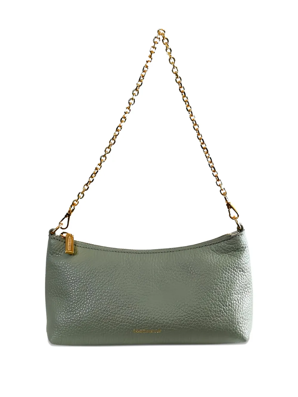 Coccinelle chain-strap leather shoulder bag - Groen
