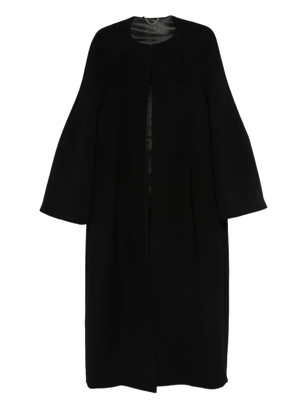 TOTEME bell-sleeve coat | Black | Image 1