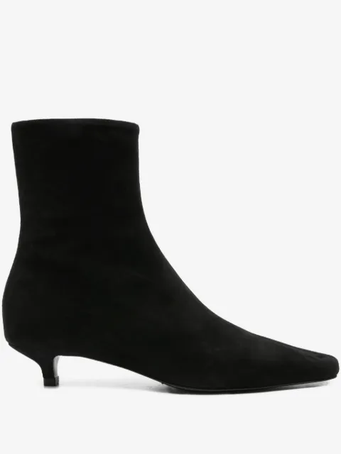 TOTEME Ankle boot de bico fino