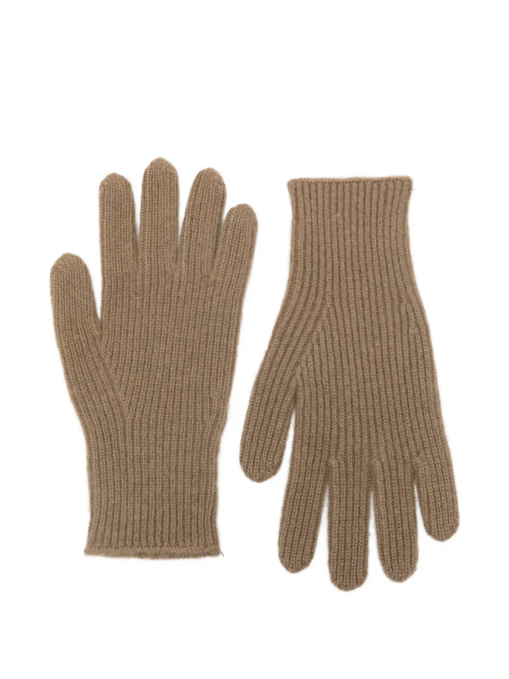 TOTEME ribbed cashmere gloves | Neutrals | Image 1