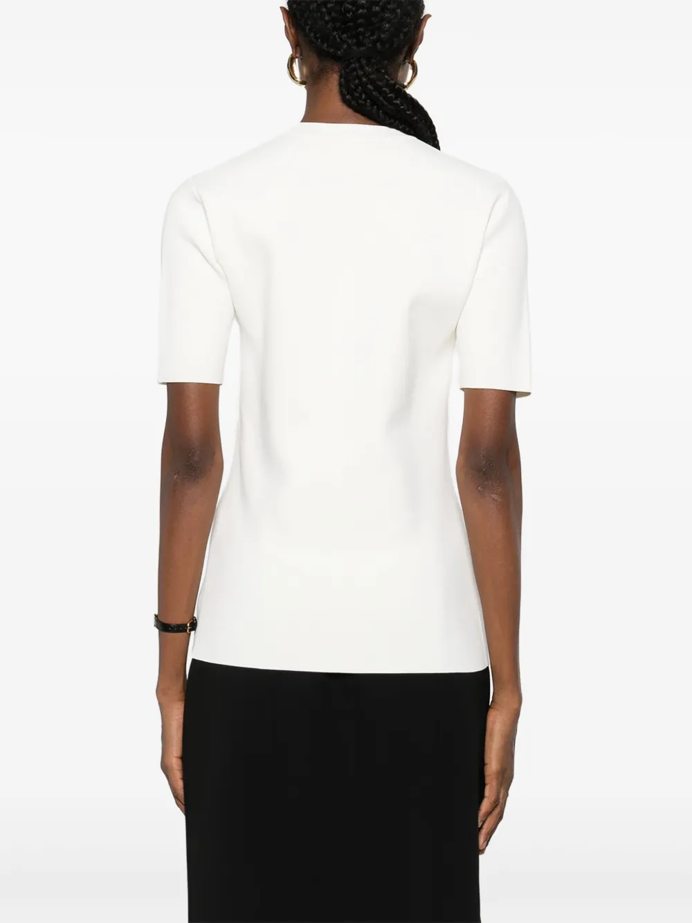 TOTEME Top met ronde hals Wit