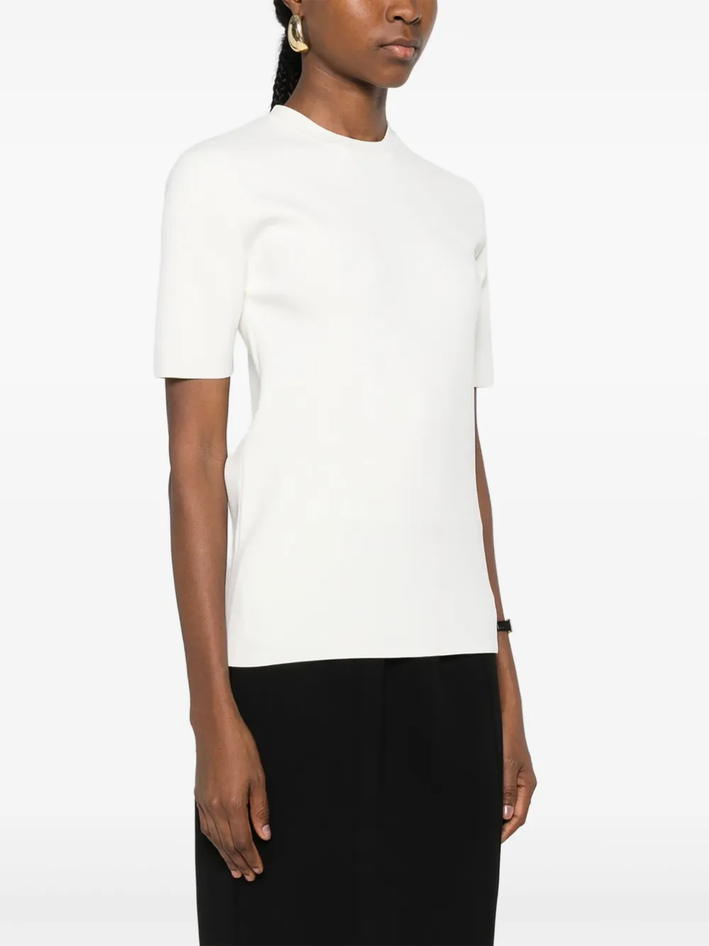 TOTEME Top met ronde hals Wit