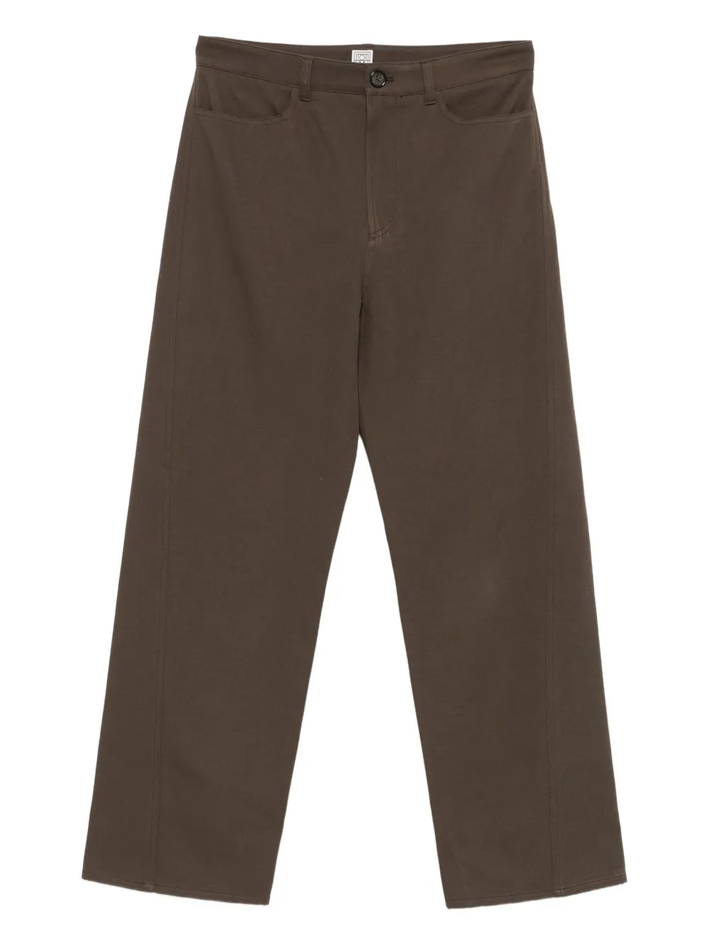 TOTEME Twisted trousers | Brown | Image 1