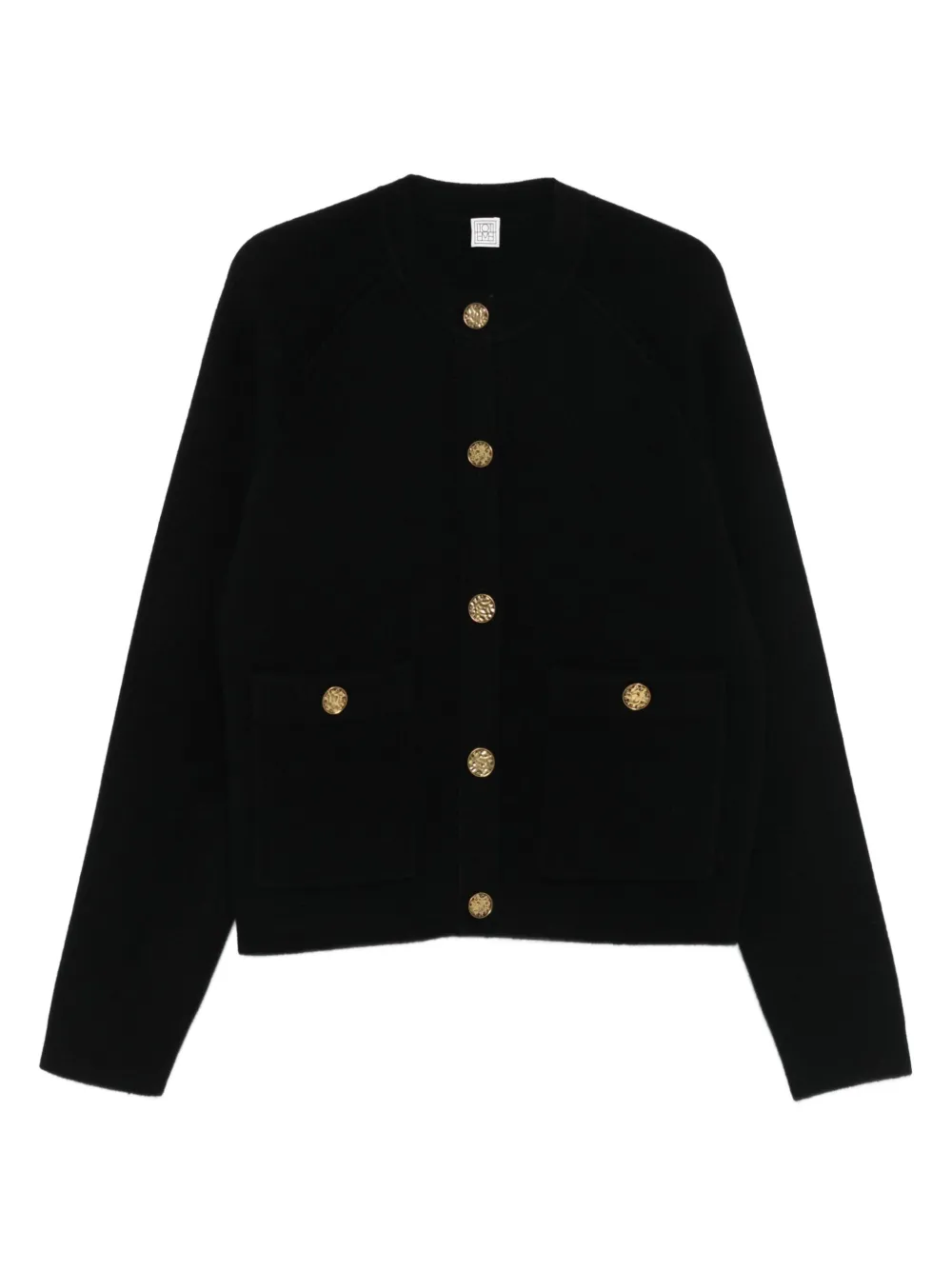 TOTEME buttoned cardigan | Black | Image 1