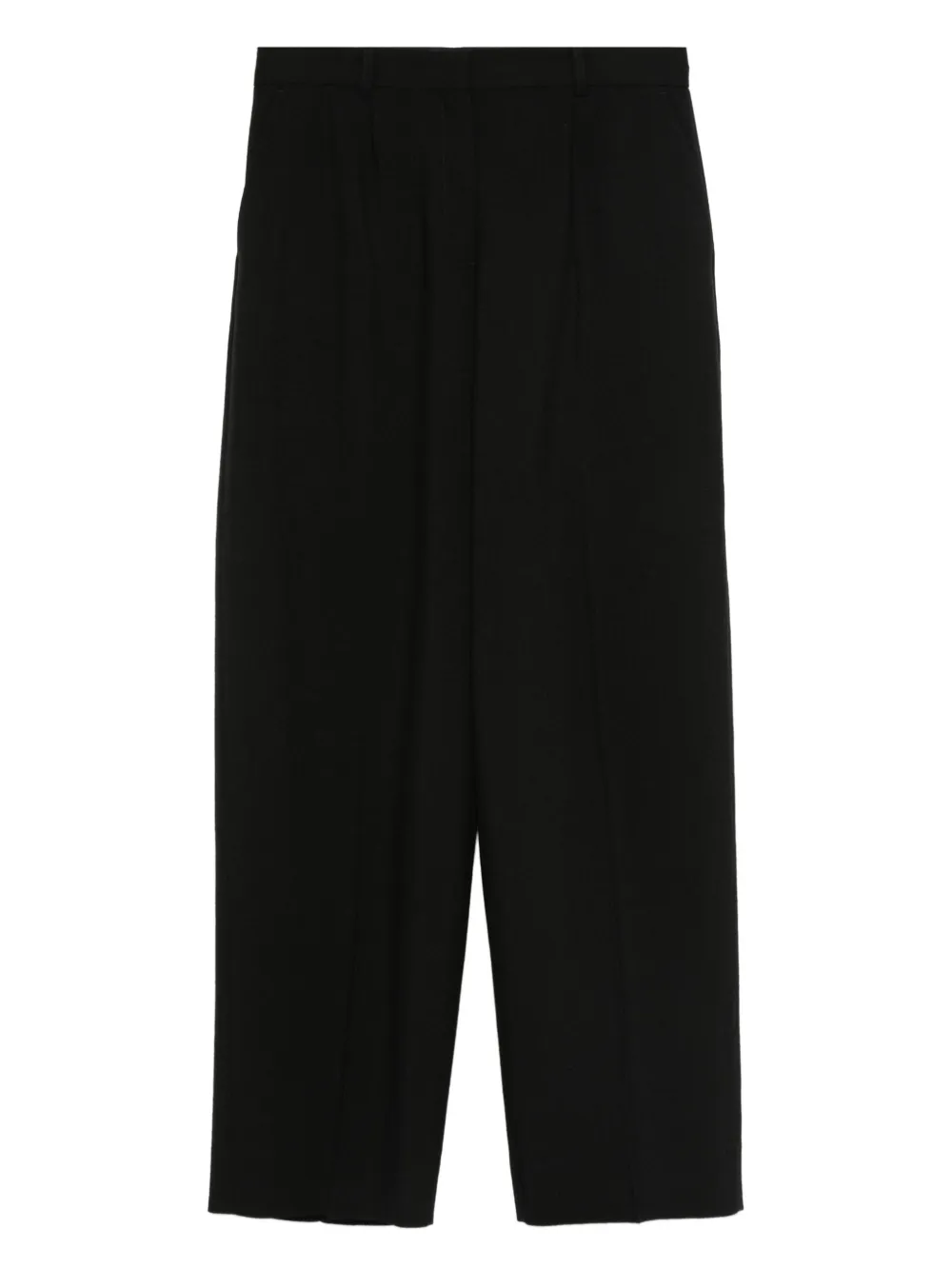 TOTEME pleated trousers | Black | Image 1