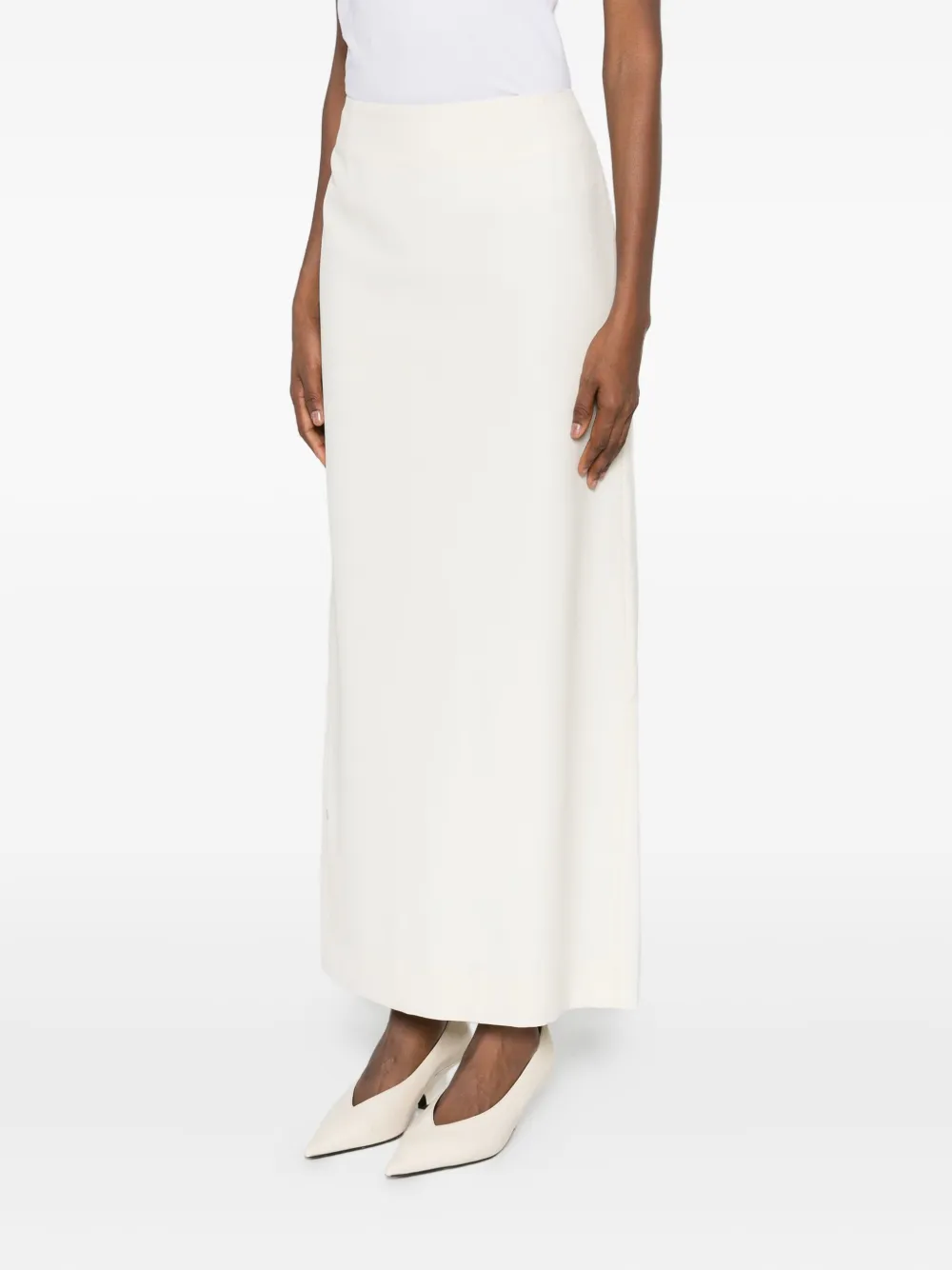 TOTEME Wollen rok Wit