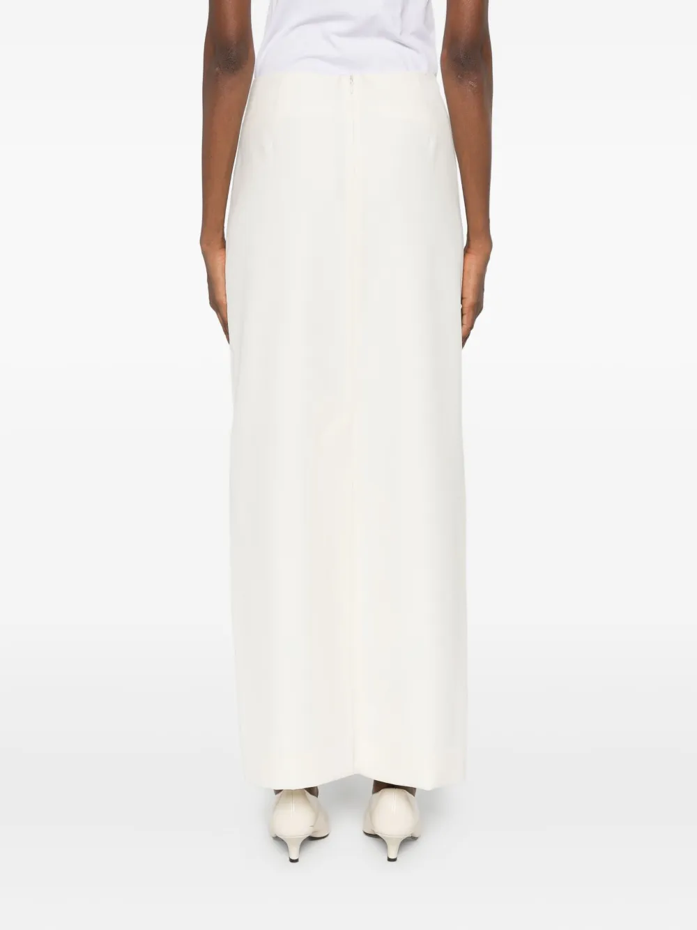 TOTEME Wollen rok Wit