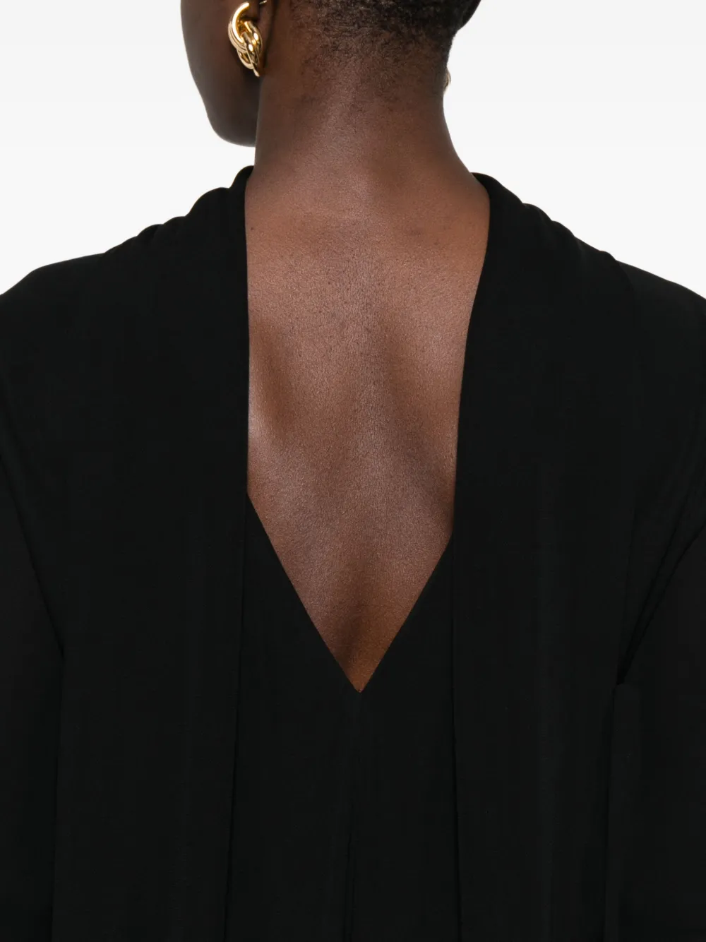 TOTEME Cocoon jurk Zwart