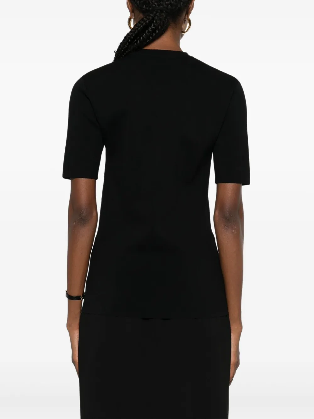 TOTEME Top met ronde hals Zwart