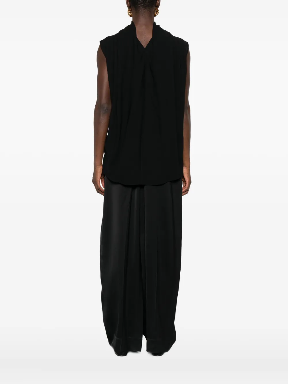 Totême Cocoon Blouse In Black
