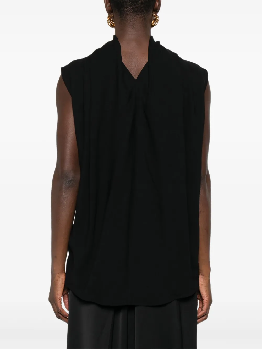 TOTEME Cocoon blouse Zwart