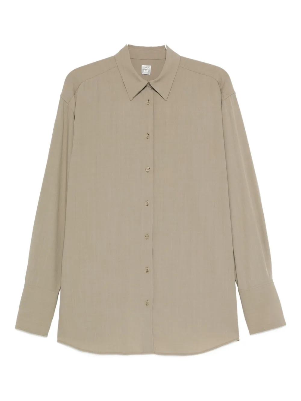 Totême Classic Tuxedo Button-down Shirt In Neutral