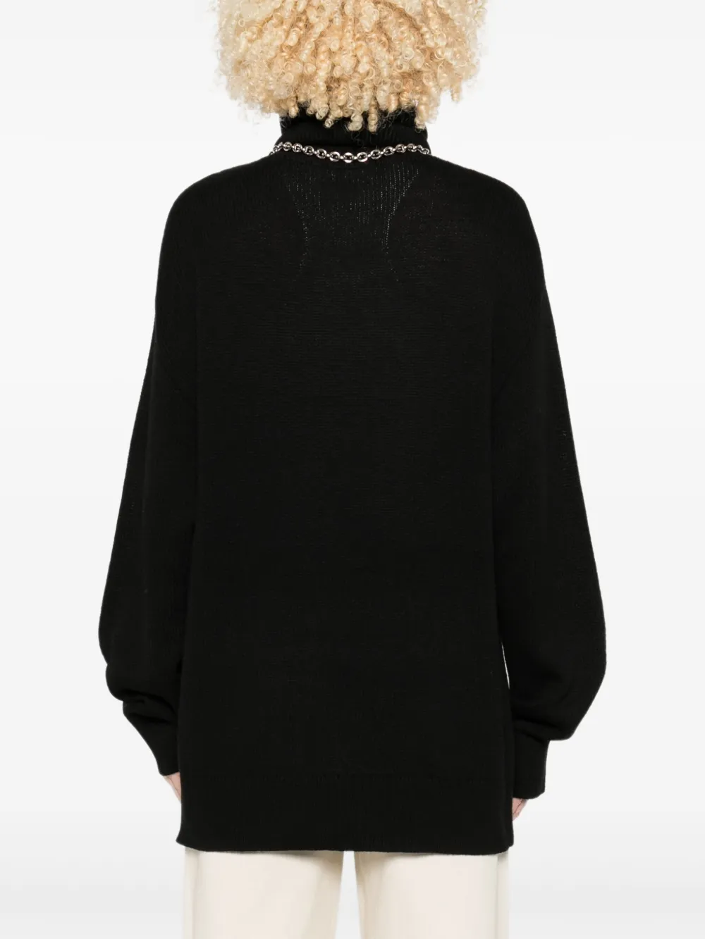 Totême Roll-neck Sweater In Black