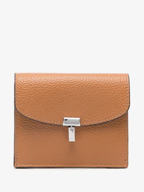 TOTEME Portacarte in pelle con chiusura a T