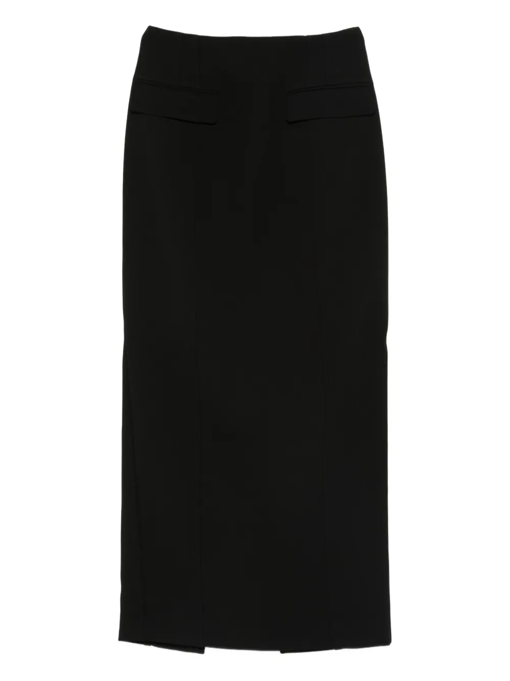 Totême Flap-pocket Skirt In Black