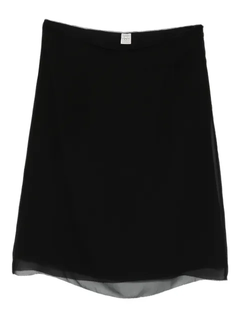 TOTEME slip mini skirt
