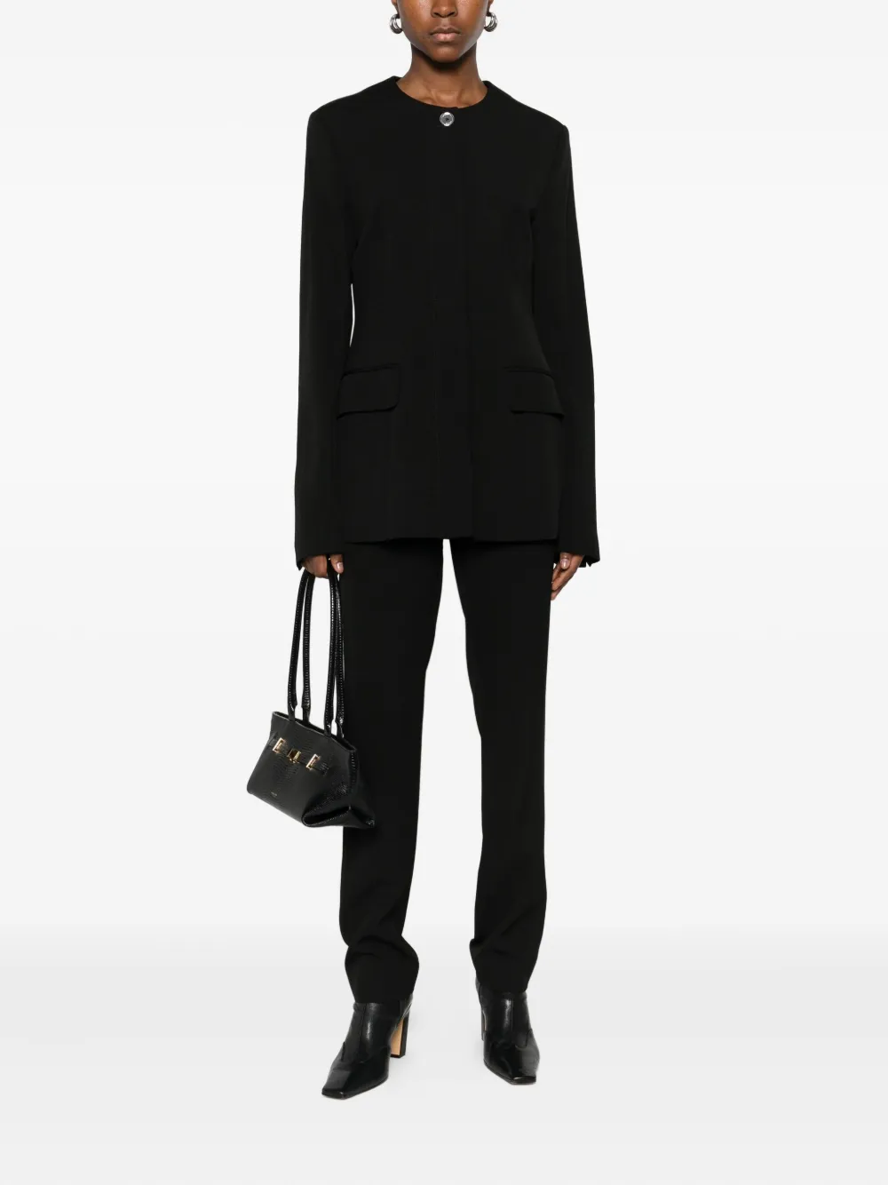 TOTEME low-waist slim trousers | Slim Pants | Image 2