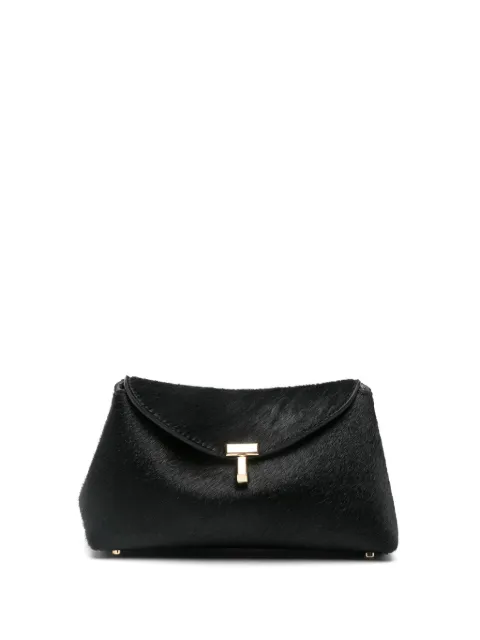 TOTEME pony hair T-lock clutch