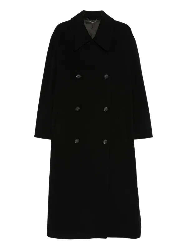 TOTEME ボタン ダブルコート | ブラック | FARFETCH JP TOTEME ボタン ダブルコート | ブラック | FARFETCH JP