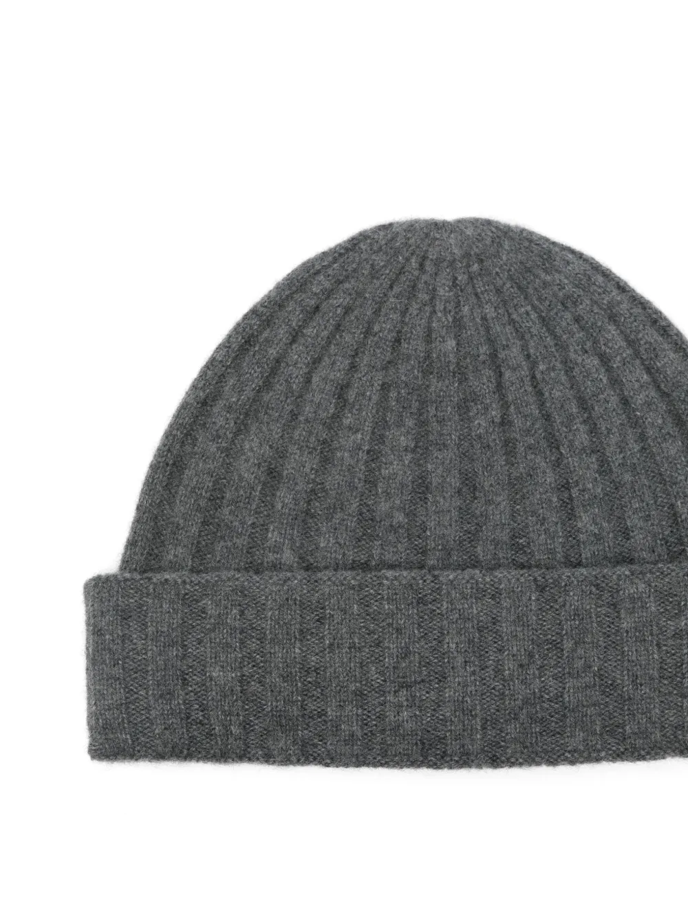Totême Ribbed Cashmere Beanie In Gray