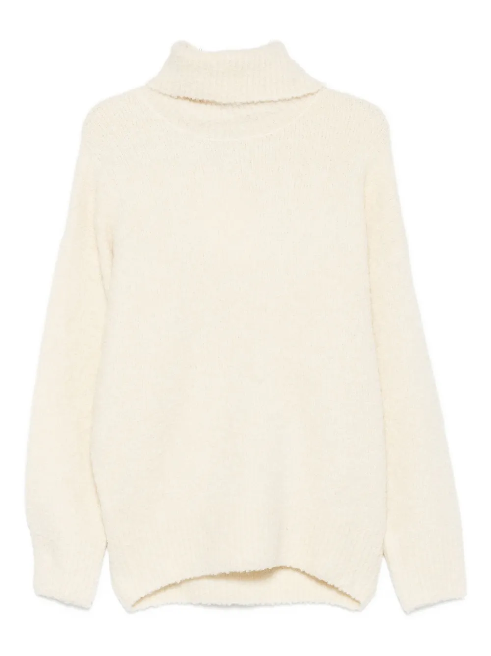 Totême Turtleneck Sweater In White