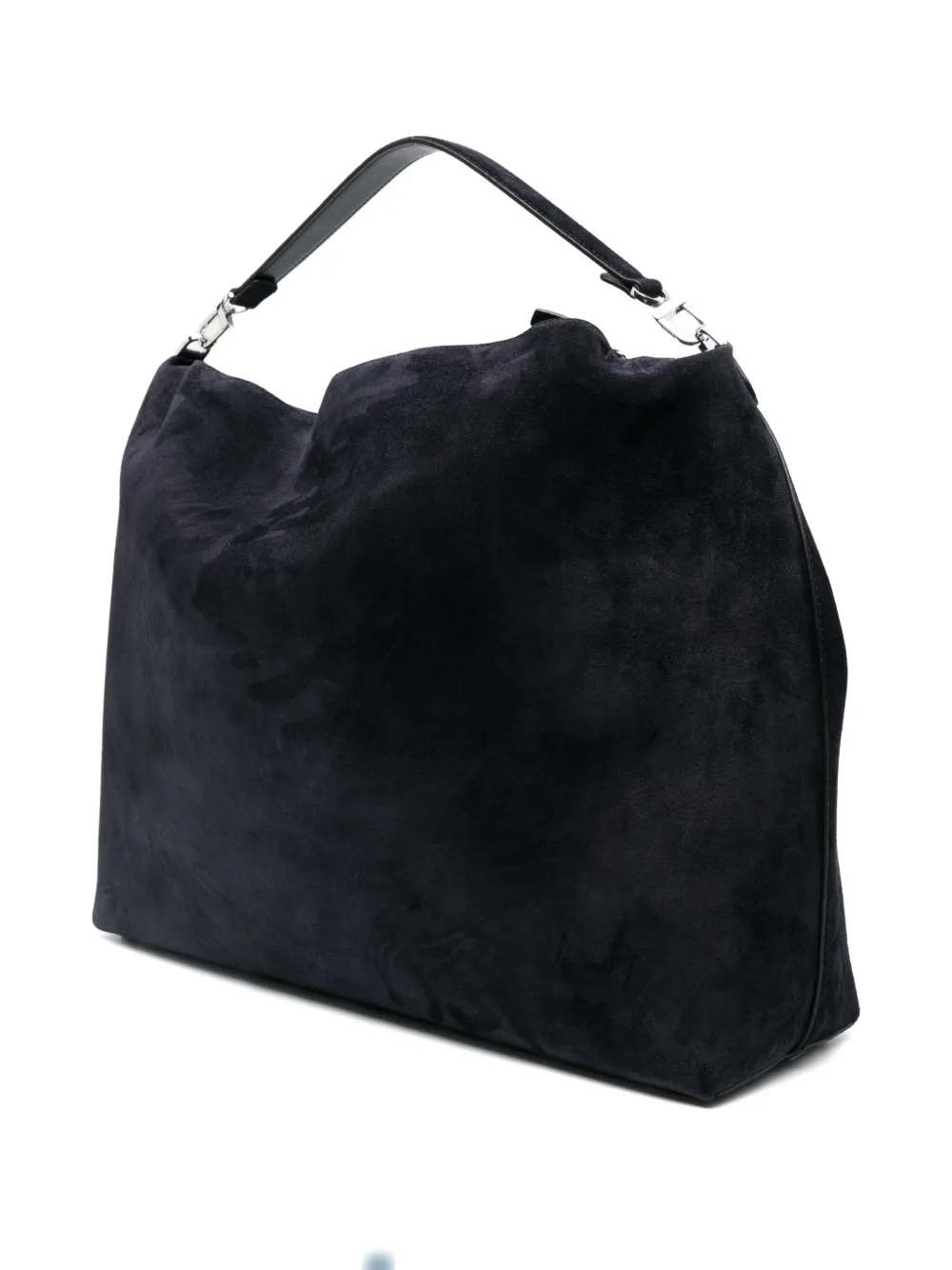 TOTEME Suède schoudertas - Blauw