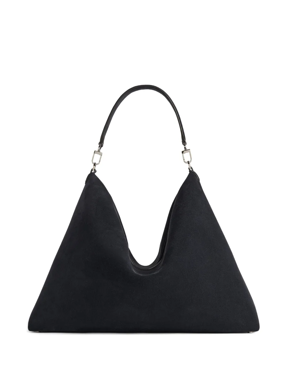 TOTEME bevel suede shoulder bag | Blue | Image 1