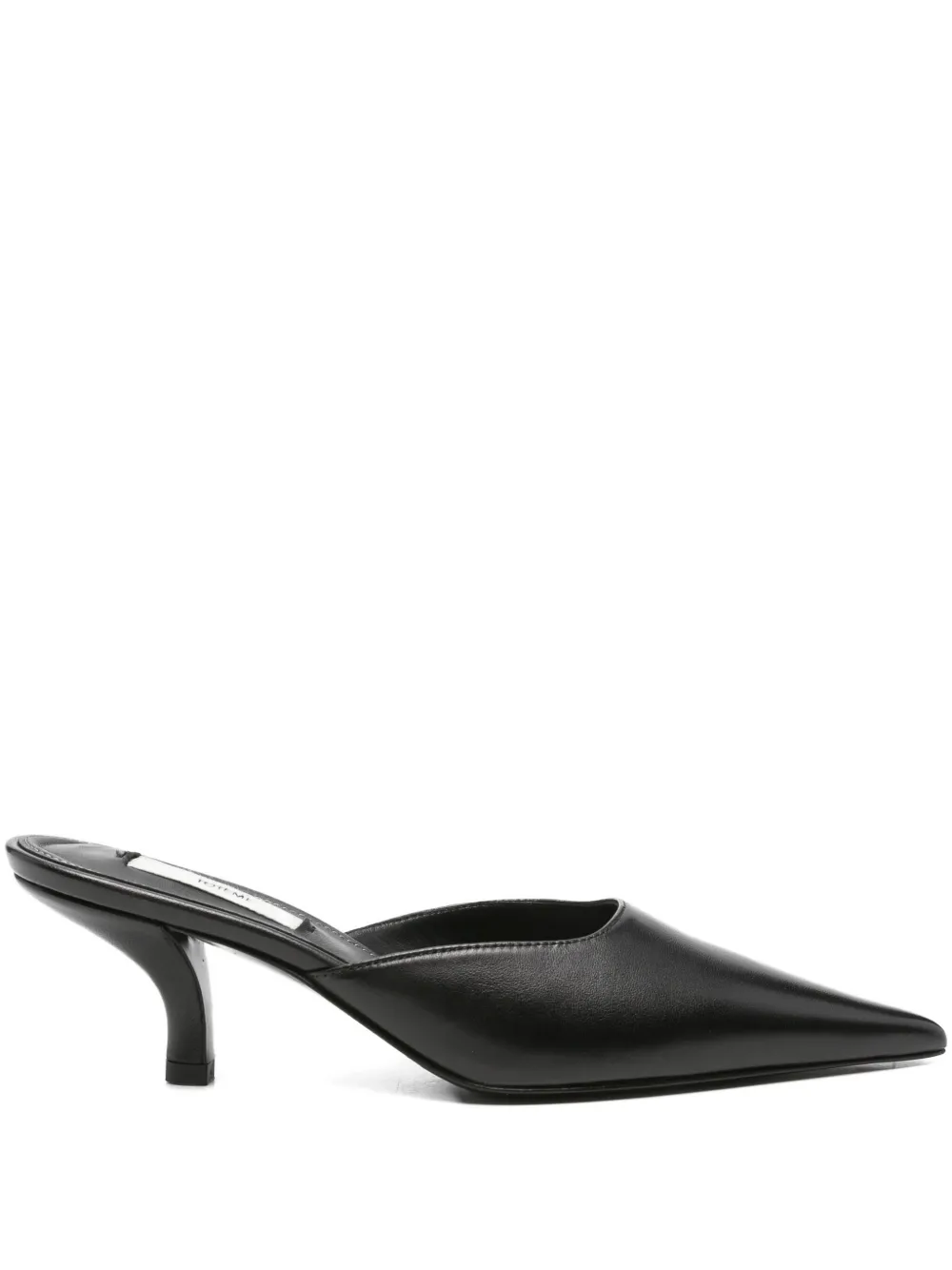 TOTEME 55mm pointed-toe mules | Black | Image 1