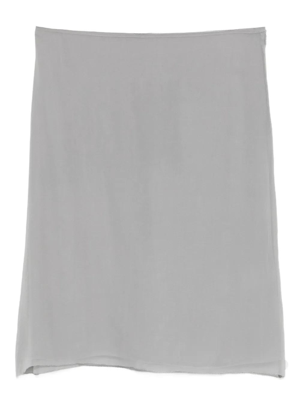 TOTEME falda corta slip-on | gris | Image 1