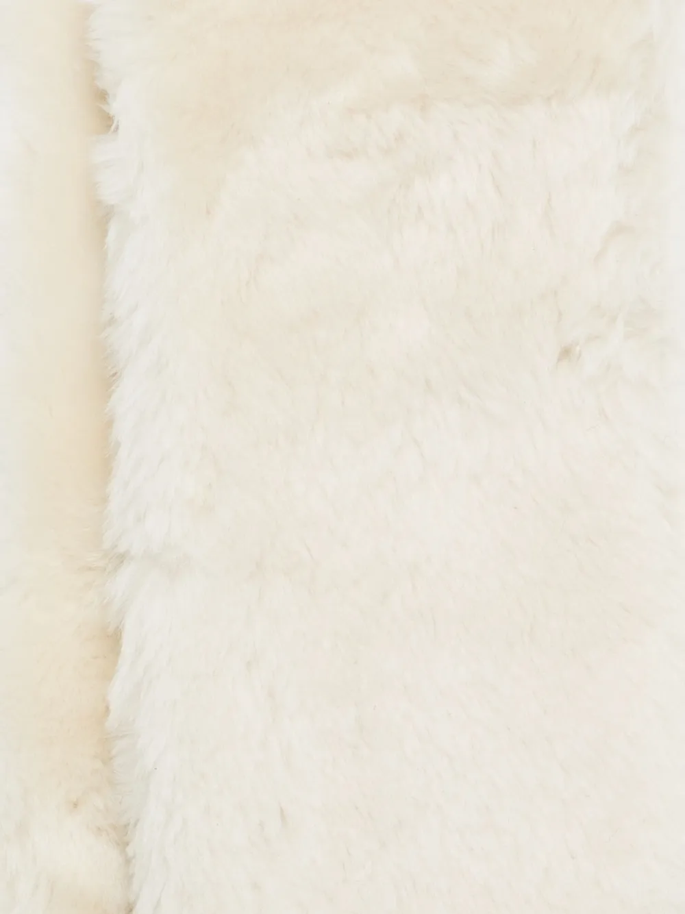 TOTEME shearling scarf - Wit