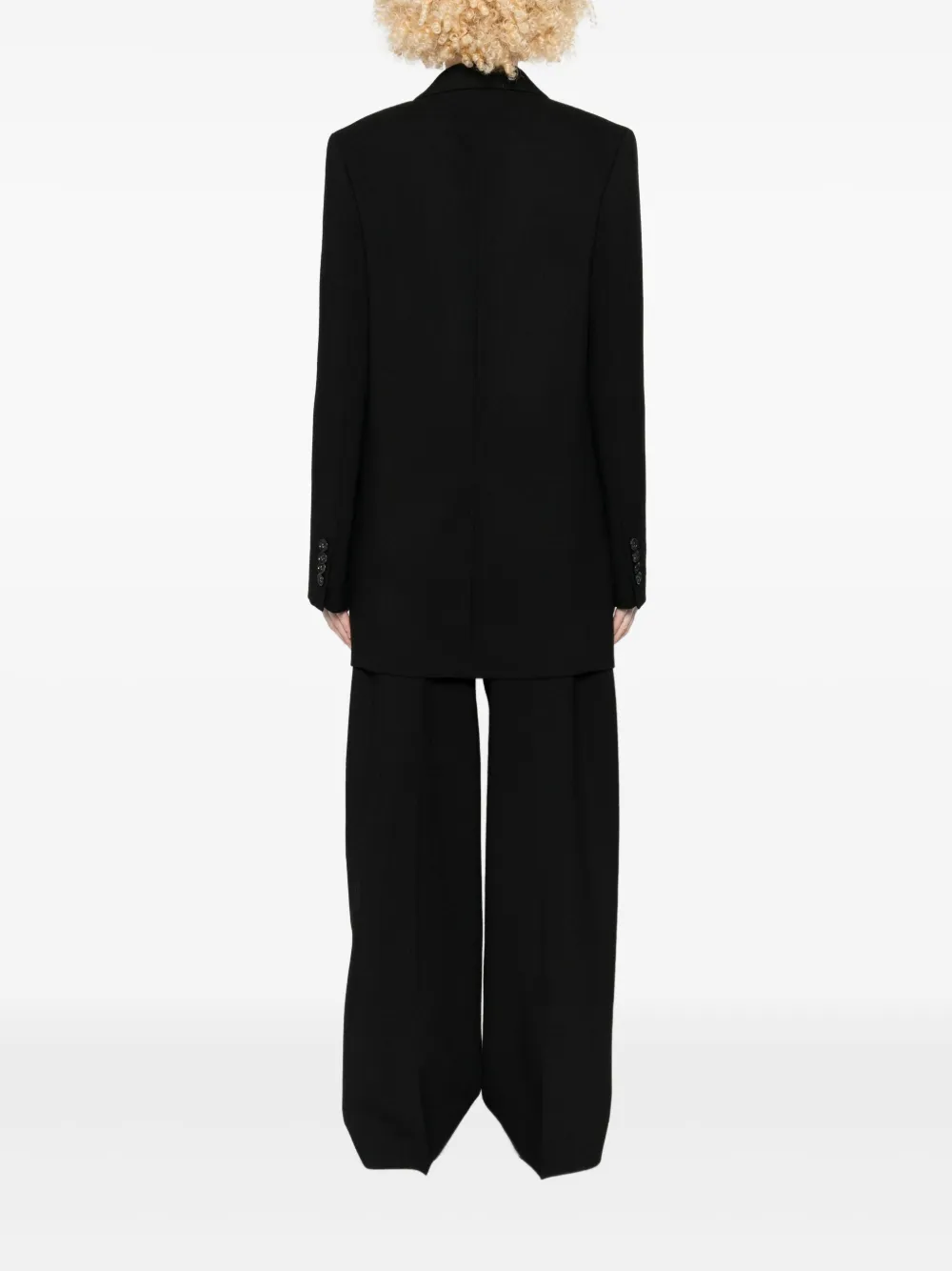 TOTEME Blazer met dubbele rij knopen Zwart