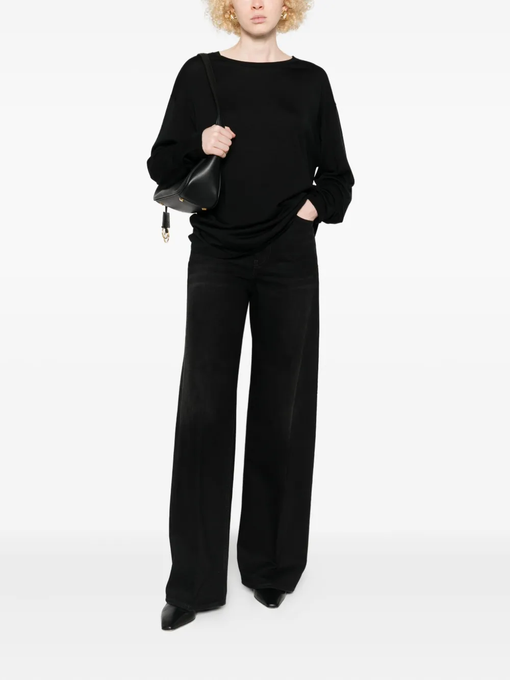 TOTEME round-neck sweater | Knitted Tops | Image 2