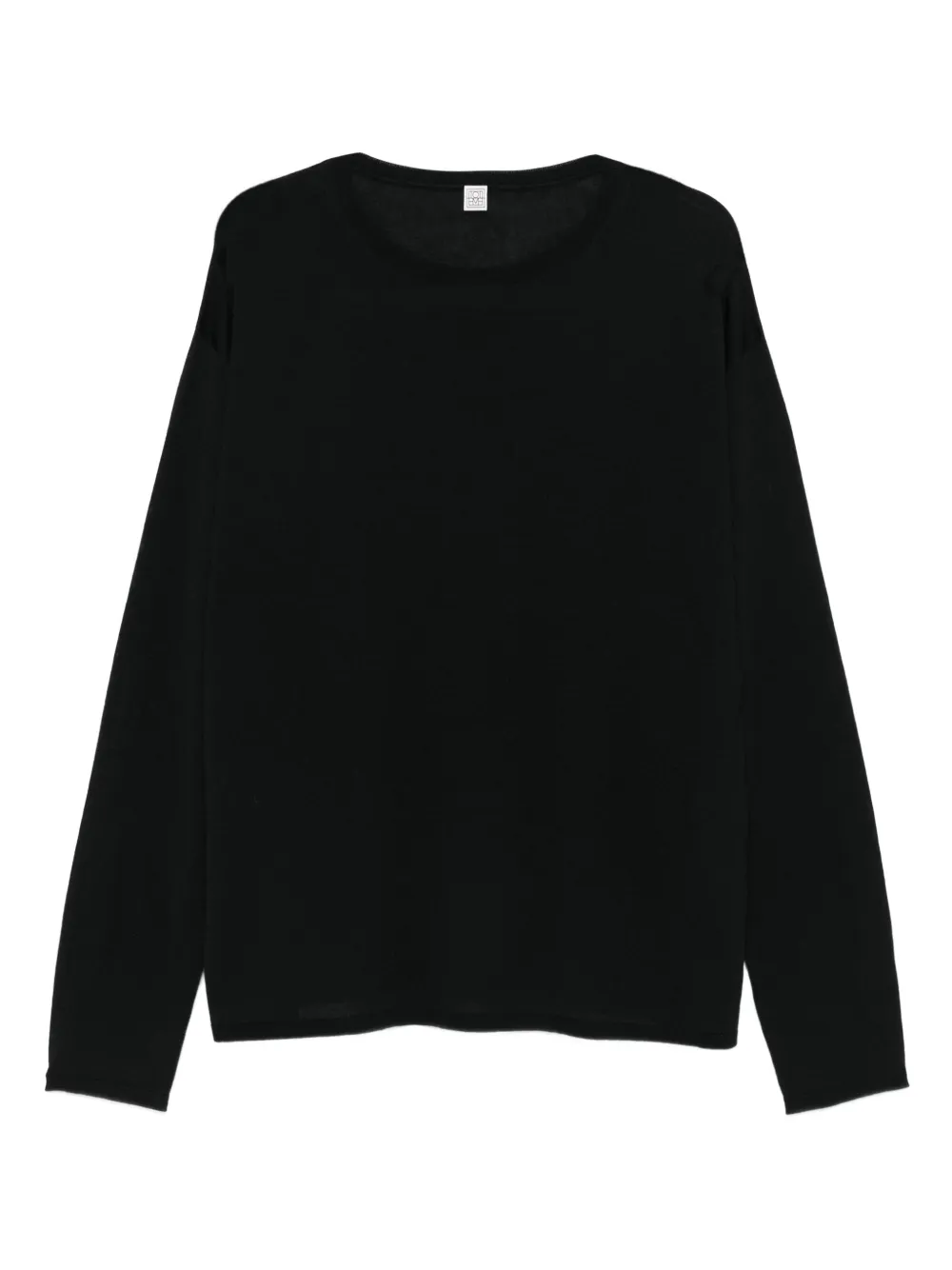 TOTEME round-neck sweater | Black | Image 1